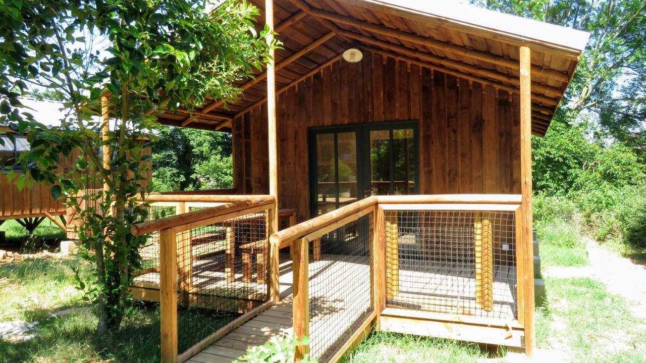 Lodges Du Camping Les 4 Saisons Grane Extérieur photo