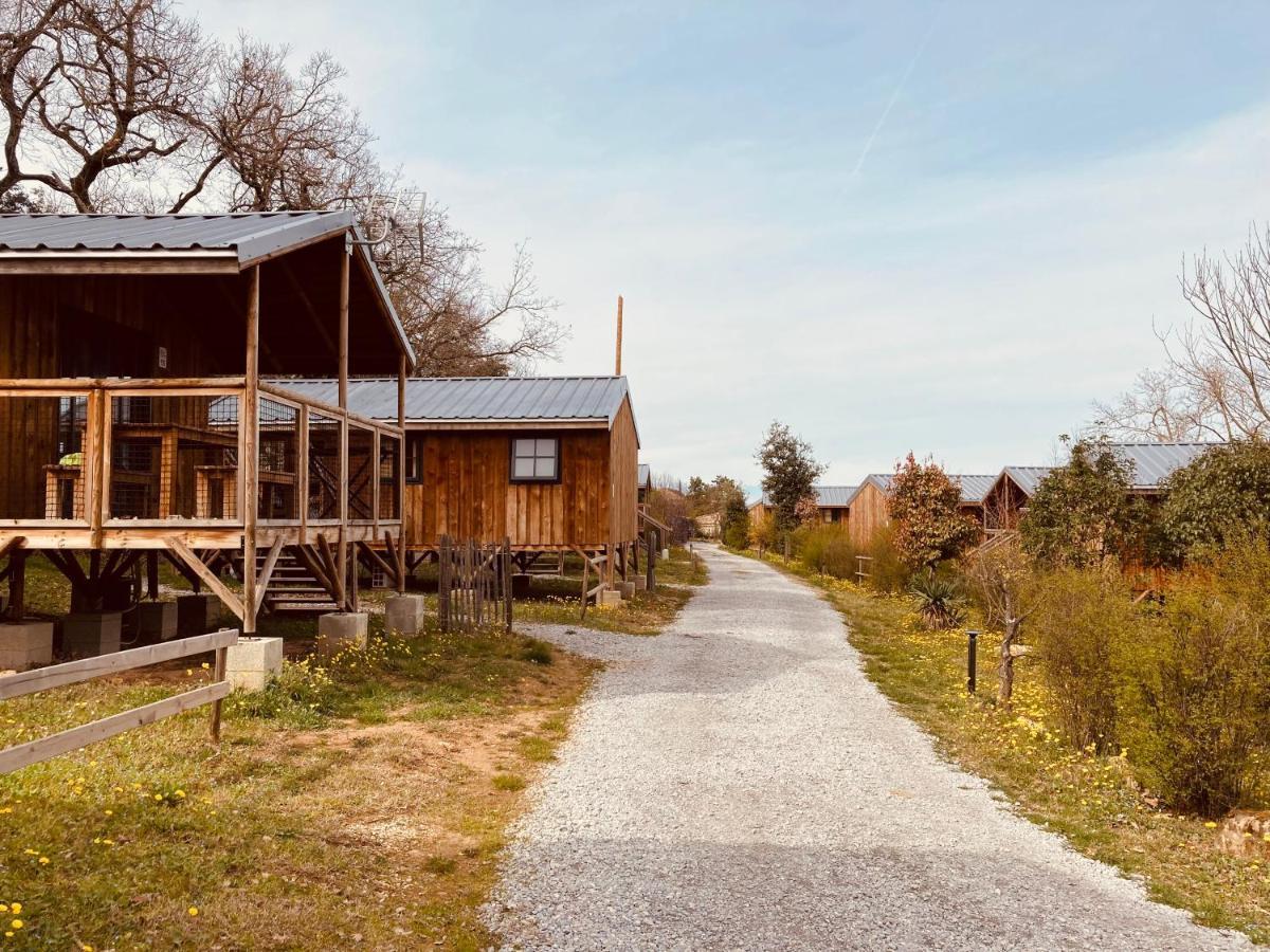 Lodges Du Camping Les 4 Saisons Grane Extérieur photo