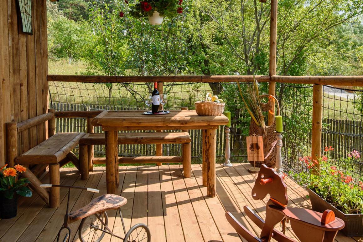 Lodges Du Camping Les 4 Saisons Grane Extérieur photo