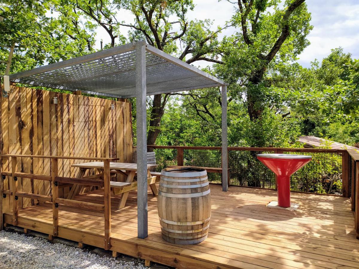 Lodges Du Camping Les 4 Saisons Grane Extérieur photo
