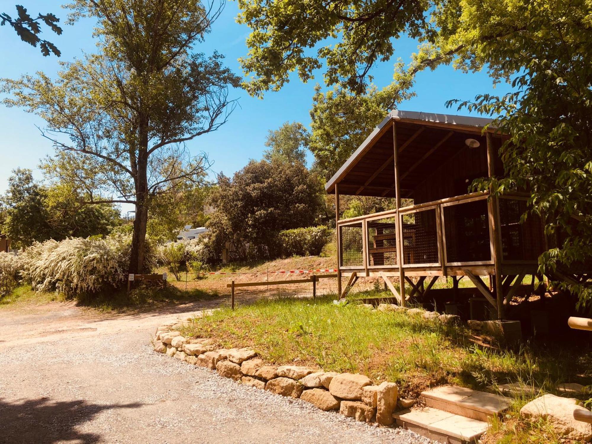 Lodges Du Camping Les 4 Saisons Grane Extérieur photo